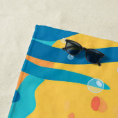 Evil Eye Unterwasser Trendfarbenes Strandtuch (Beispiel)