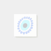 Evil Eye Viel Glück Amulet Post-it Klebezettel (Vorderseite)