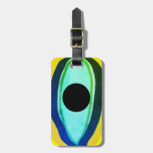 Evil Eye Viel Glück Gepäckanhänger (Vorderseite vertikal)