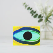 Evil Eye Visitenkarte (Stehend Vorderseite)