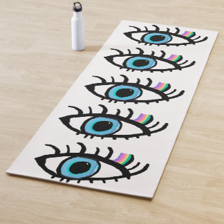 Evil Eye Yoga Mat von I am Keshet Angel Protection Yogamatte