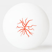 Evil Eyeball Tischtennisball (Rückseite)