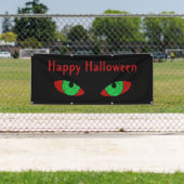 Evil Eyes Happy Halloween Banner (Insitu)