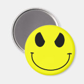Evil face Magnet (Vorderseite/Rückseite)