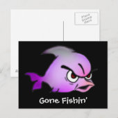 Evil Fish Postkarte (Vorne/Hinten)