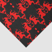 Evil Genie Interlocking Muster Seidenpapier (Ausschnitt)