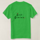Evil Genius T - Shirt (Design Rückseite)