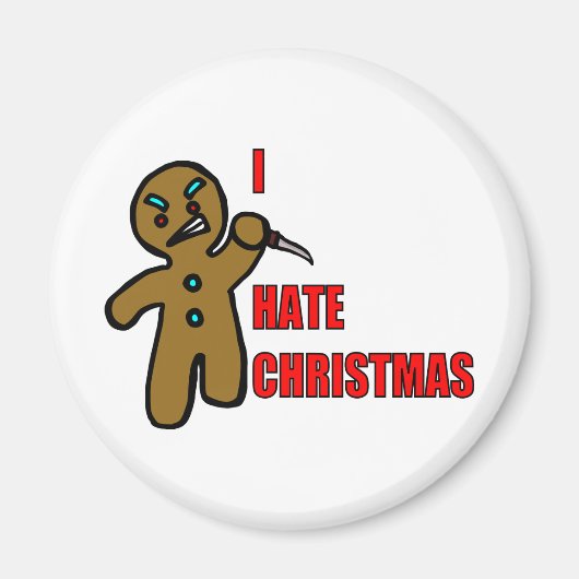 Evil Gingerbread Man Magnet (Vorne)