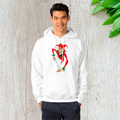 Evil Grinning Jester Joker mit Jack-in-the-Box Hoodie