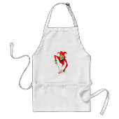 Evil Grinning Jester Joker mit Jack-in-the-Box Schürze (Vorne)