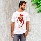 Evil Grinning Jester Joker mit Jack-in-the-Box T-Shirt