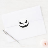 Evil Grinning Pumpkin Face Sticker (Umschlag)