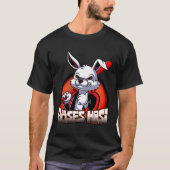 Evil Hasi Rabbit Easter Bunny T-Shirt (Vorderseite)