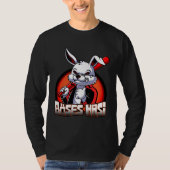 Evil Hasi Rabbit Easter Bunny T-Shirt (Vorderseite)