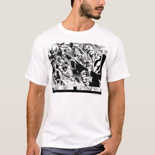Evil Heros Panel T-Shirt (Vorderseite)