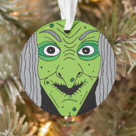 Evil Hexe Gesicht glücklich Halloween Creepy Ornament