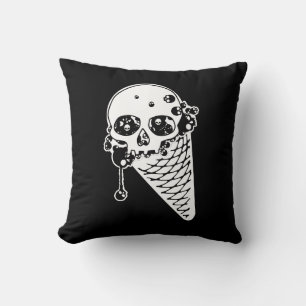 Evil Ice Cream Cone Kissen