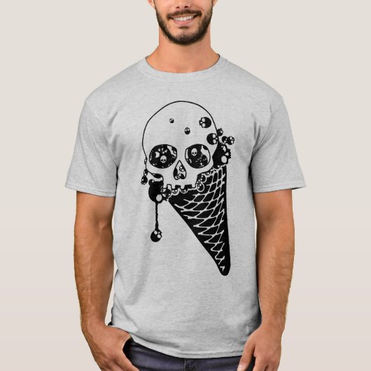 Evil Ice Cream Cone T - Shirt (Vorderseite)