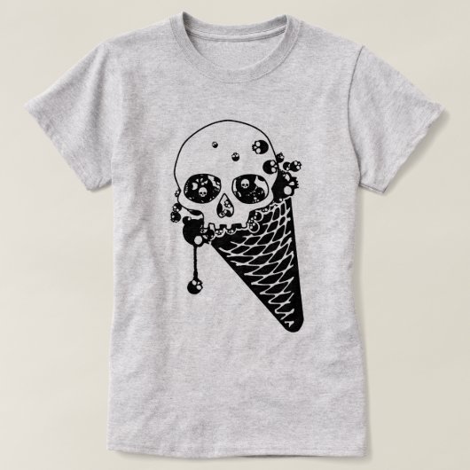Evil Ice Cream Cone T - Shirt (Design vorne)