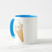 Evil Ice Cream Cone Tasse (Vorderseite Links)