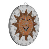 Evil Igel Kawaii Goth Halloween Dart Board Dartscheibe (Vorderseite Links)