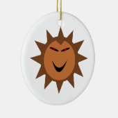 Evil Igel Kawaii Goth Halloween Ornament (Rechts)