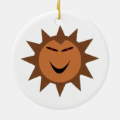 Evil Igel Kawaii Goth Halloween Ornament (Hinten)