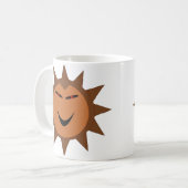 Evil Igel Kawaii Goth Halloween Tasse (Vorderseite Links)