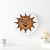 Evil Igel Kawaii Goth Halloween Wall Clock Große Wanduhr (Zuhause)