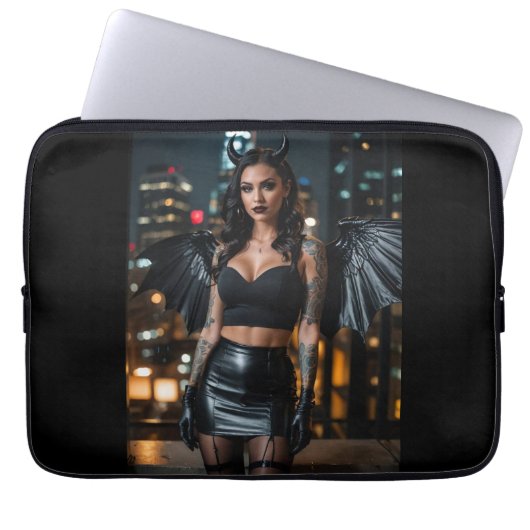 Evil Inside Laptopschutzhülle (Vorderseite)
