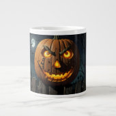 Evil Jack O'Lantern Jumbo-Tasse (Vorderseite)