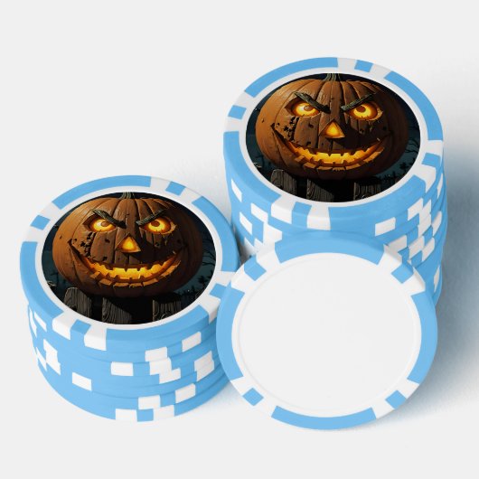 Evil Jack O'Lantern Pokerchips (Stapel)