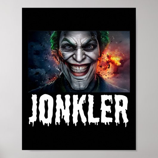 Evil Jonkler Halloween Poster (Vorne)