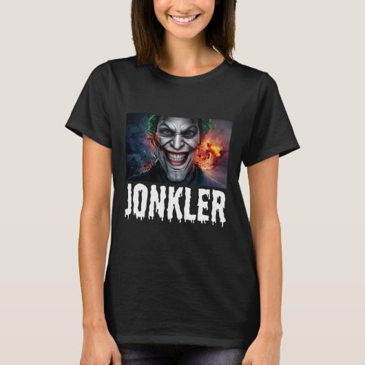 Evil Jonkler Halloween T-Shirt (Vorderseite)