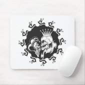 Evil King Skull Mousepad (Mit Mouse)
