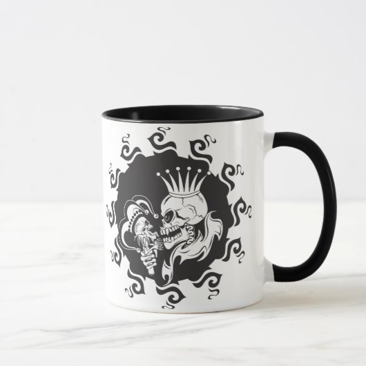Evil King Skull Tasse (Rechts)
