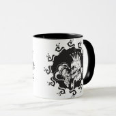 Evil King Skull Tasse (VorderseiteRechts)