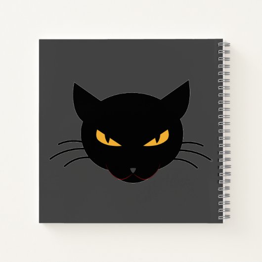 Evil Kitty Notizblock (Rückseite)