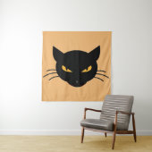 Evil Kitty Wandteppich (Beispiel)