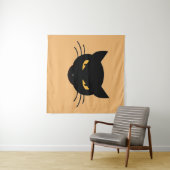 Evil Kitty Wandteppich (Beispiel (Horizontal))