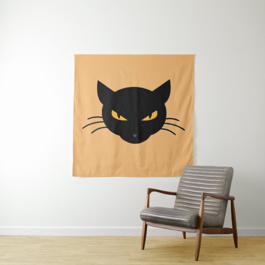 Evil Kitty Wandteppich (Beispiel)