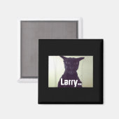 Evil Larry Meme Larry Cat Meme Verfluchte Memes Br Magnet (Vorderseite/Rückseite)