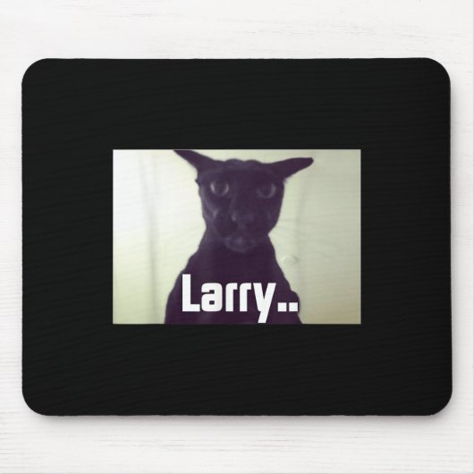 Evil Larry Meme Larry Cat Meme Verfluchte Memes Br Mousepad (Vorne)