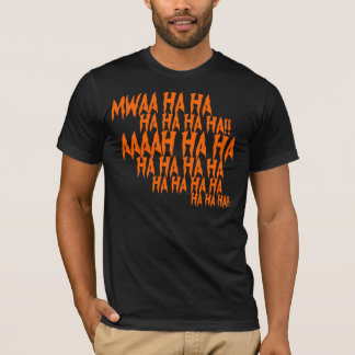 Evil Laugh Halloween T - Shirt