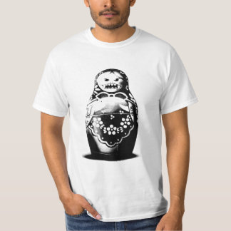Evil Matryoshka Doll Russian - Pop Art T - Shirt