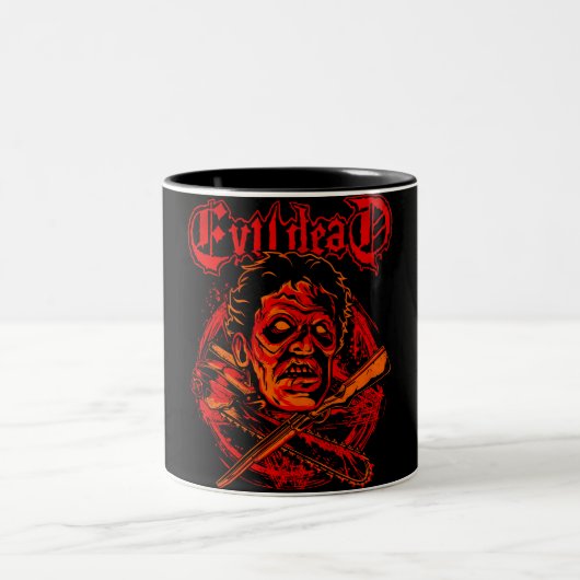 Evil Metal - Devil Dead Zweifarbige Tasse (Mittel)