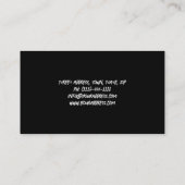 Evil Modern Truck Service Card Visitenkarte (Rückseite)
