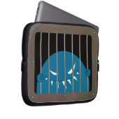 Evil Monster Character Kingpin Jail Gothic Laptopschutzhülle (Vorne Rechts)