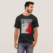 Evil Monster Graphic Demon Devil Harajuku T-Shirt (Vorne ganz)