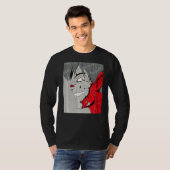 Evil Monster Graphic Demon Devil Harajuku T-Shirt (Vorne ganz)